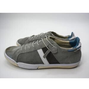 Plae Mulberry Gray Suede 552010-069 Lace Up Sneakers Women's 8 Men's 6.5